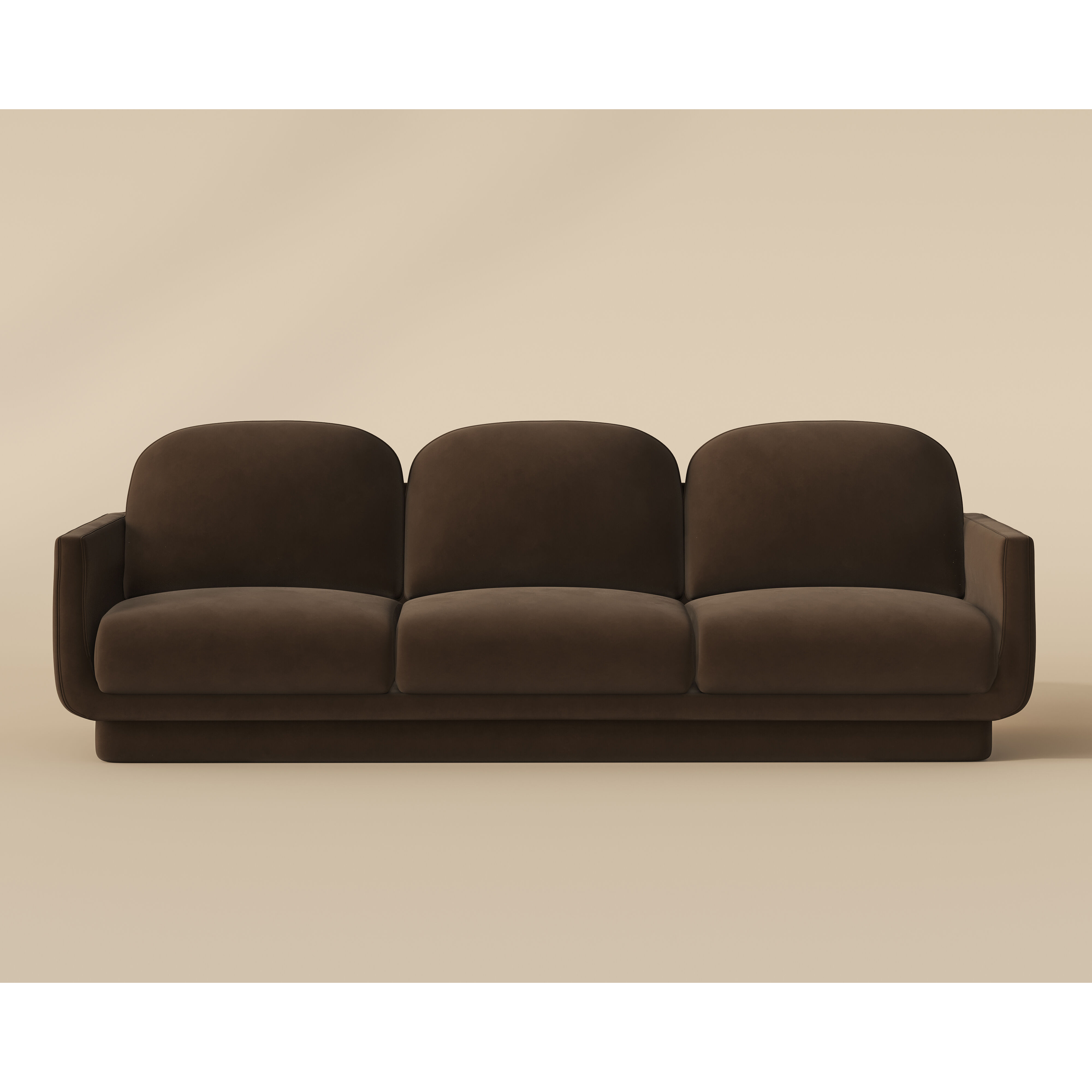Everton Meg Dark Brown Sofa